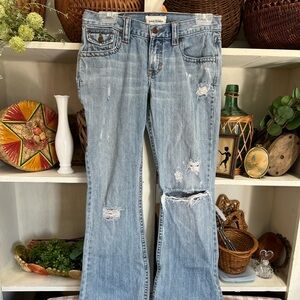 Abercrombie and fitch distressed jeans vintage size 4